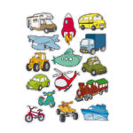 Autocollants Transport 2 11442-apli-enfants