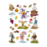 Autocollants Automne 2 11616-apli-enfants