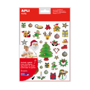 Autocollants de Noël 2 Autocollants de Noël – Image 1
