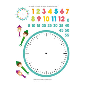Autocollants Horloge / Heure – Image 2