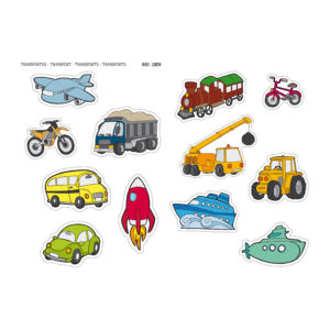Autocollants A4 Transport XL – Image 2
