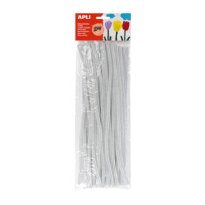 Fil chenille blanc 1 Fil chenille blanc – Image 1