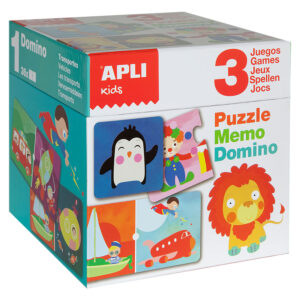 Enseigne Rouge Papier  PUZZLE EDUCATIF APLI KIDS LA MAISON BOITE