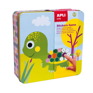 Jeu d'autocollants Animaux du zoo