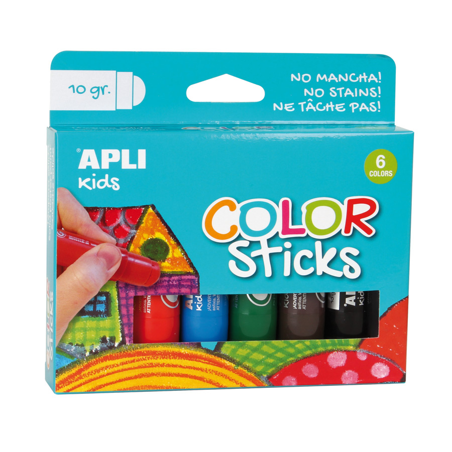Bâtons de peinture 6 pièces
