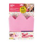 Couronne d'anniversaire rose 1 14479-apli-enfants