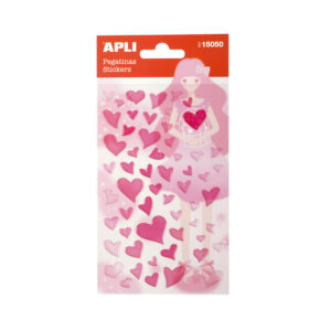 Autocollants Coeurs Roses 1 Autocollants Coeurs Roses – Image 1