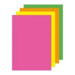 Papier de couleur fluor assorti A4 2 15280-présentation-apli-kids