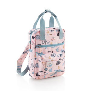 Sac à dos enfant save the ocean rose