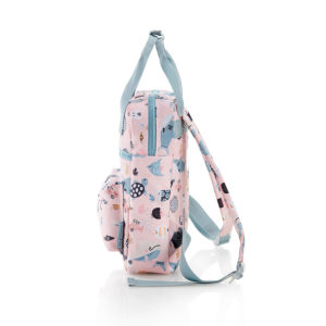 Sac à dos enfant save the ocean rose 5 Sac à dos enfant save the ocean rose – Image 3