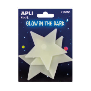 Autocollant Glow in the Dark Big Stars
