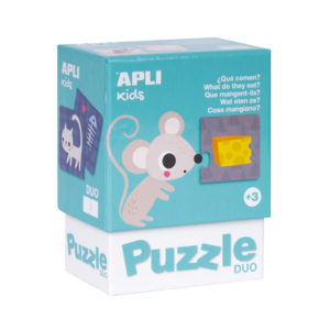 Puzzle Qui mange quoi ?