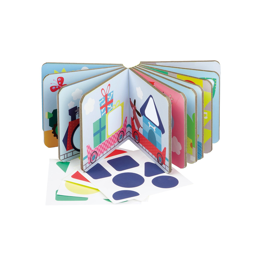 APLI Kids Mon premier livre d'autocollants - apprendre les formes | Kids  Made