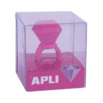 Bague Gomme Diamant 5 17805-R-apli-enfants