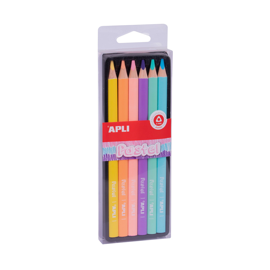 APLI Kids Crayons pastels XL | Kids Made