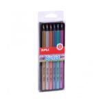 Crayons métallisés XL 1 18061-apli-enfants