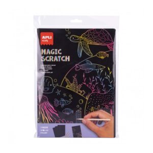 Bloc à gratter magique