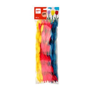 Fil chenille bosselé assorti