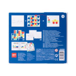 Jeu d'autocollants de véhicules géométriques 4 18359-01-apli-enfants