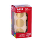 Autocollants métalliques ronds ø 33 mm 2 18481 apli-kids