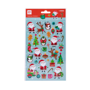 Autocollants Pères Noël 1 Autocollants Pères Noël – Image 1