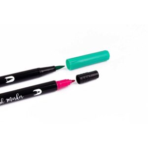 Marqueurs double face 6 couleurs pastel – Image 3