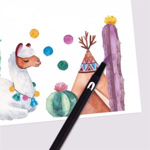 Marqueurs double face 6 couleurs pastel – Image 4