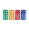 Autocollants colorés 3 formes - 20 mm 2 18804-stickers-vormen-aplikids