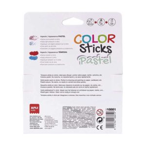 Bâtons de peinture Couleurs pastel 5 Bâtons de peinture Couleurs pastel – Image 3
