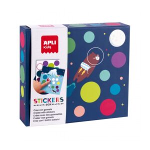Stickerspel Vlieg naar de Maan