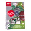 Boules de Noël faisant des paillettes 1 Christmas-craft-kit-14349
