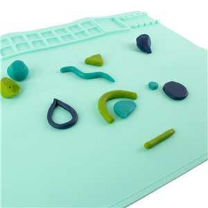 Groene siliconen schilder- & Knutselmat 8 Groene siliconen schilder- & Knutselmat – Image 3