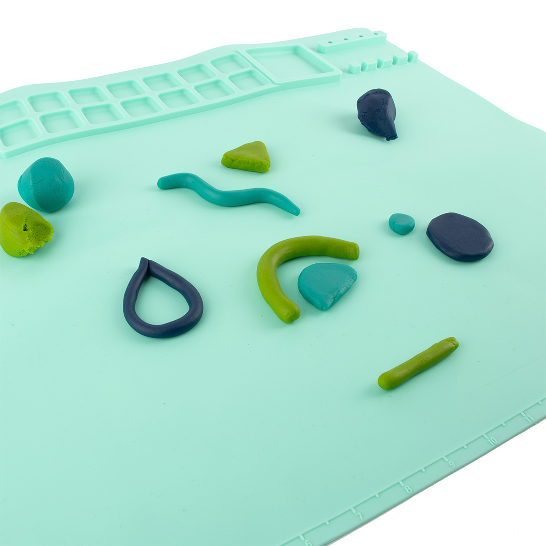 Groene siliconen schilder- & Knutselmat 2 tmp60C5