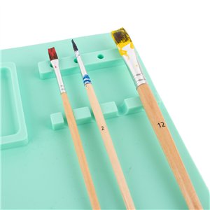 Groene siliconen schilder- & Knutselmat 9 Groene siliconen schilder- & Knutselmat – Image 4