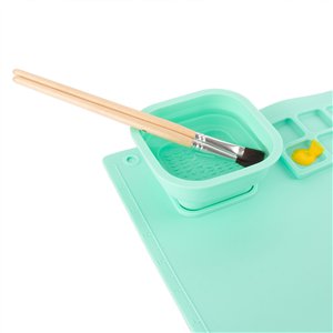 Groene siliconen schilder- & Knutselmat 11 Groene siliconen schilder- & Knutselmat – Image 6