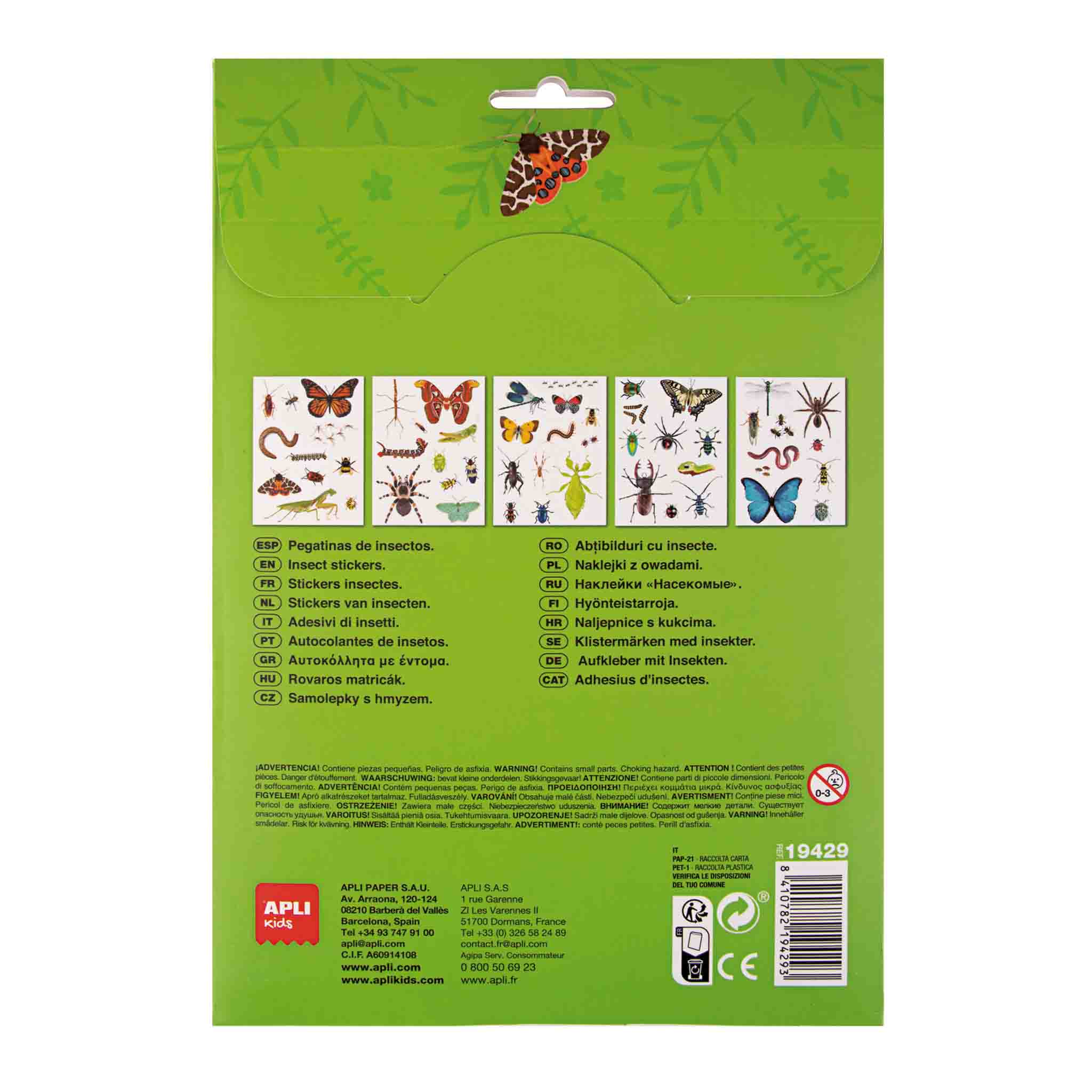 Stickerset Insectenwereld 1 tmp812D