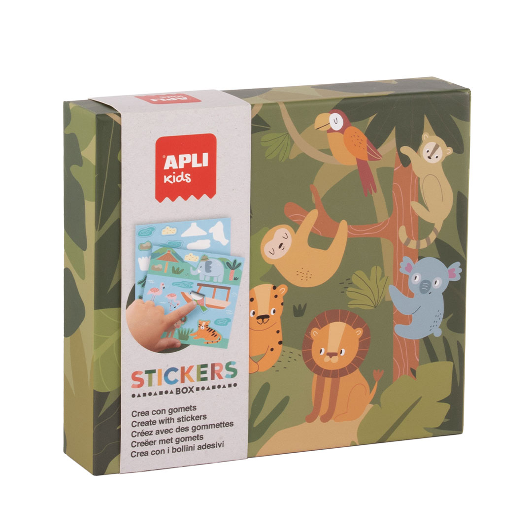 Stickerspel Safari