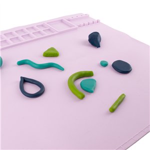 Lila siliconen schilder- & Knutselmat 8 Lila siliconen schilder- & Knutselmat – Image 3