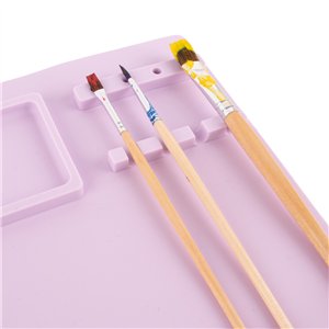 Lila siliconen schilder- & Knutselmat 9 Lila siliconen schilder- & Knutselmat – Image 4