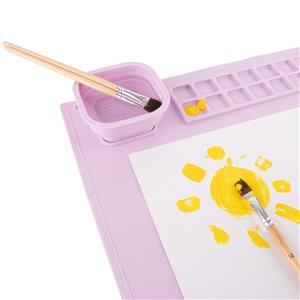 Lila siliconen schilder- & Knutselmat 10 Lila siliconen schilder- & Knutselmat – Image 5