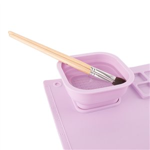 Lila siliconen schilder- & Knutselmat 11 Lila siliconen schilder- & Knutselmat – Image 6